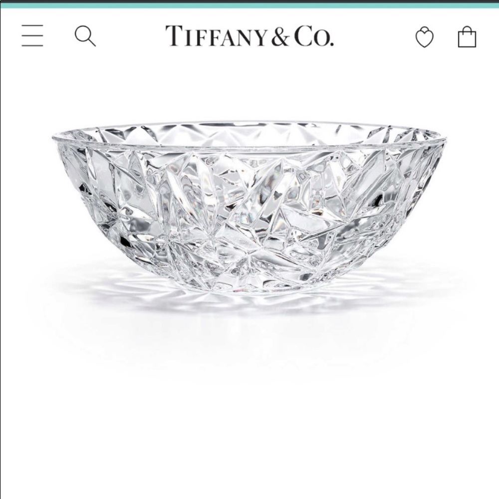 Tiffany & Co. Rock Cut Bowl 6”